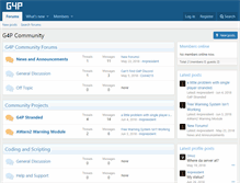 Tablet Screenshot of g4p.org